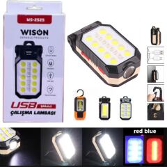 Wison WS-2525 Çalışma Lambası & Şarjlı*50x2
