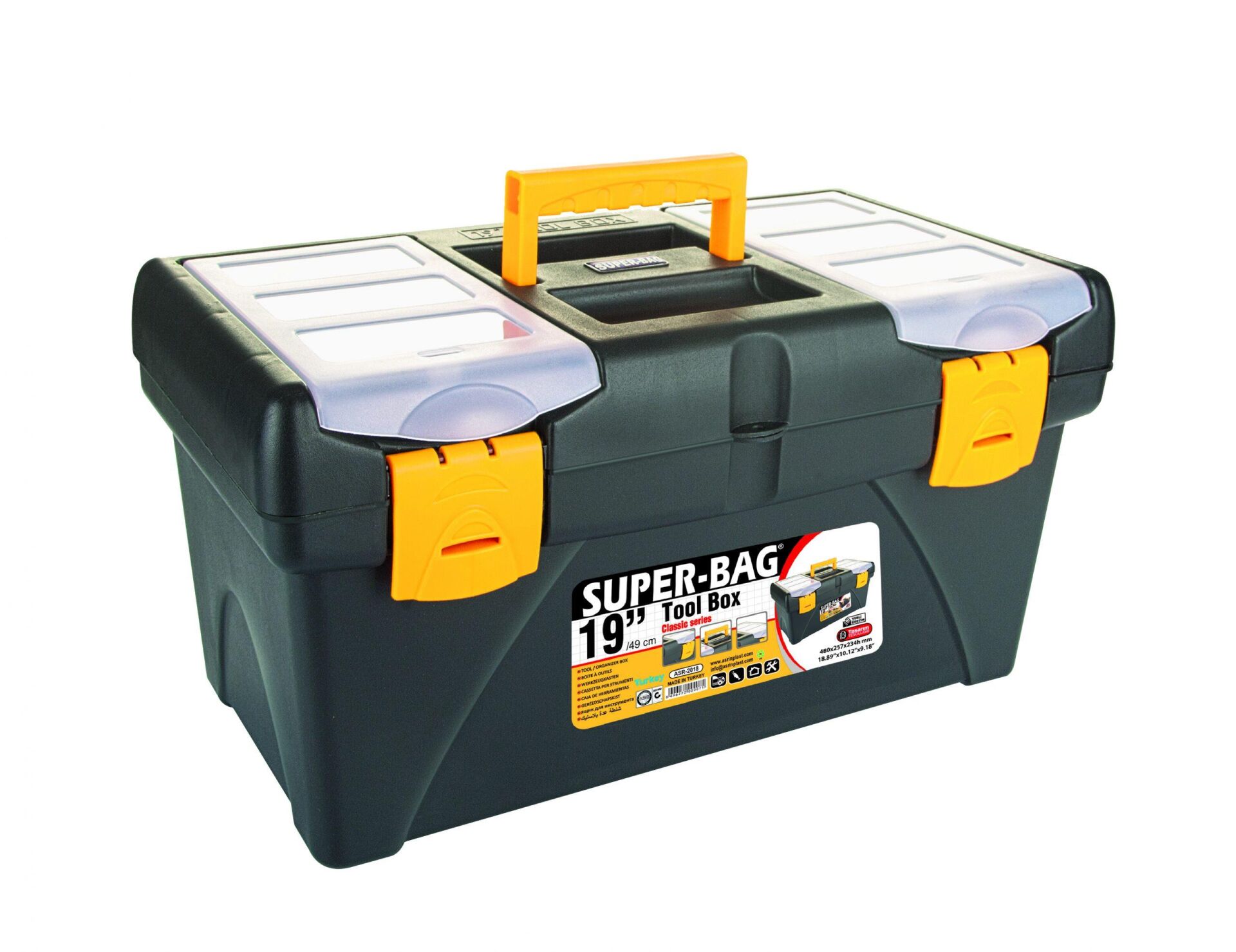 Asrın Asr-2018 Plst Klasik 19'' Takım Çantası*8