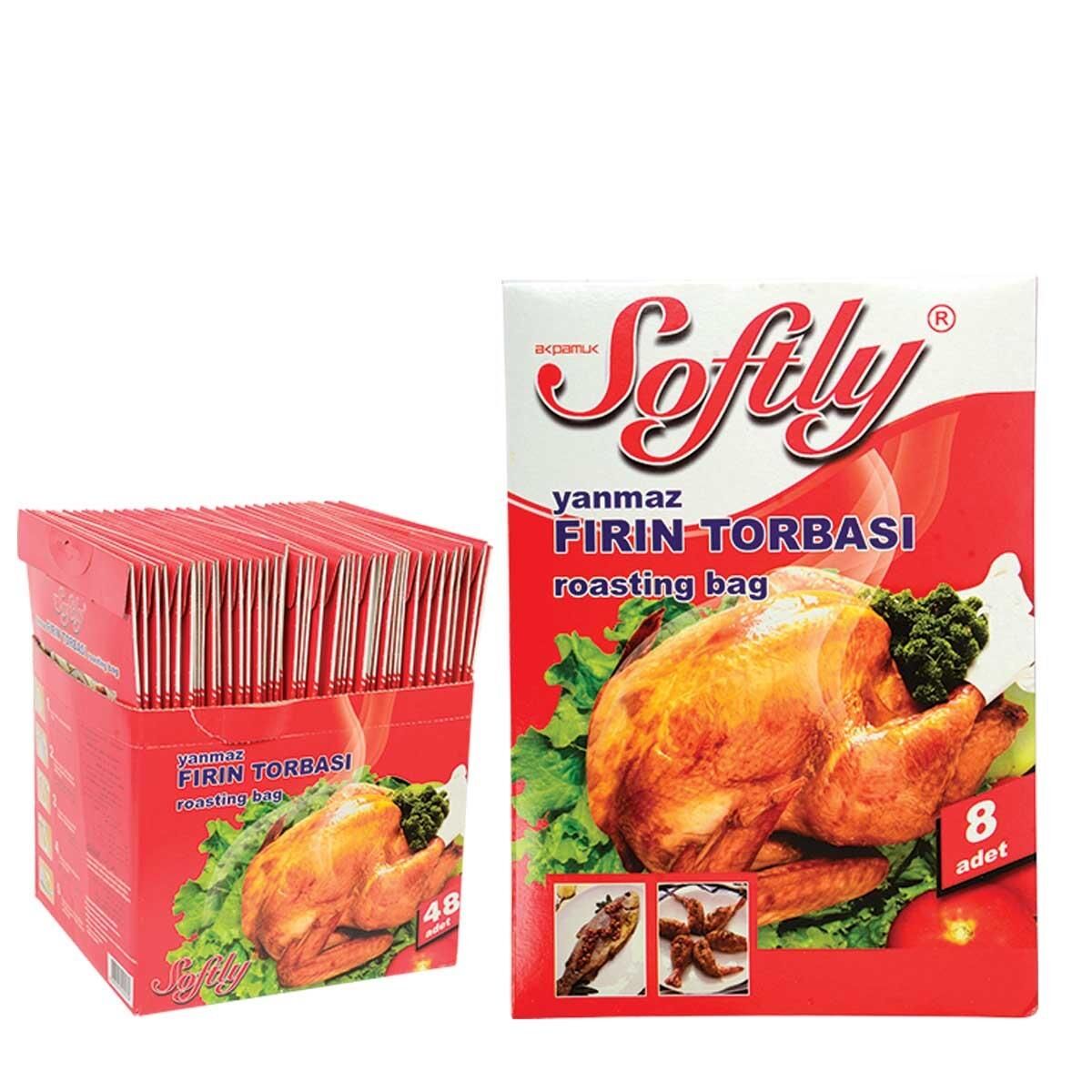 Softly Yanmaz Fırın Torbası 48li*6