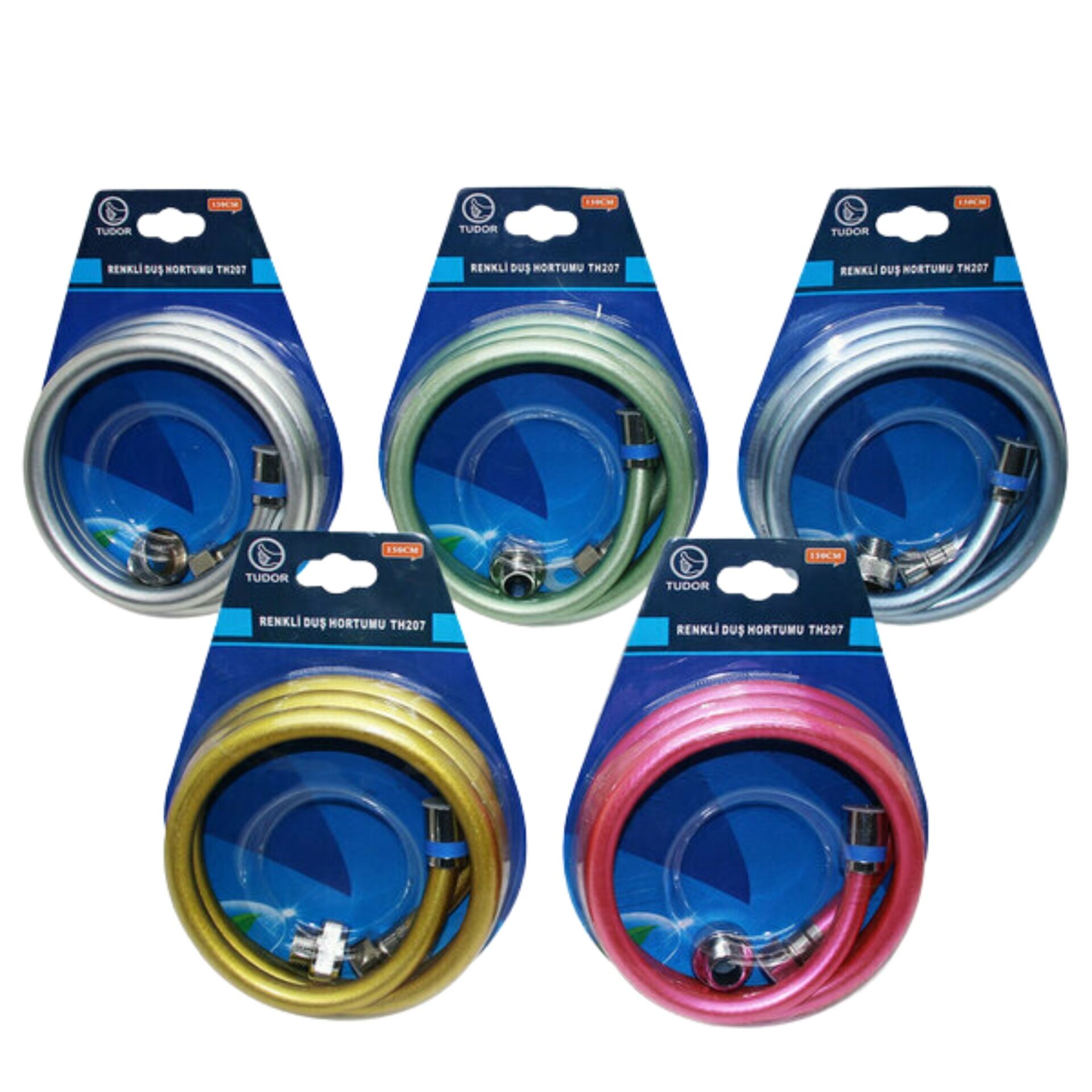 TH-207 1.5 mt Renkli Duş Hortumu*60
