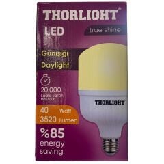 Thorlight 40W Gün Işığı 6400K) Torch Ampul *20