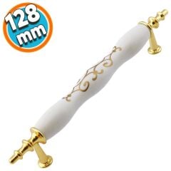 Polimer 128mm Çekmece Boru Kulp*50