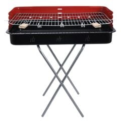 Ünver 60cm Kare Köşeli Mangal & Kutulu