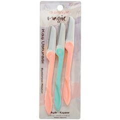 Orange Org-077 3lü Set Kaş Usturası*12x50Pk.