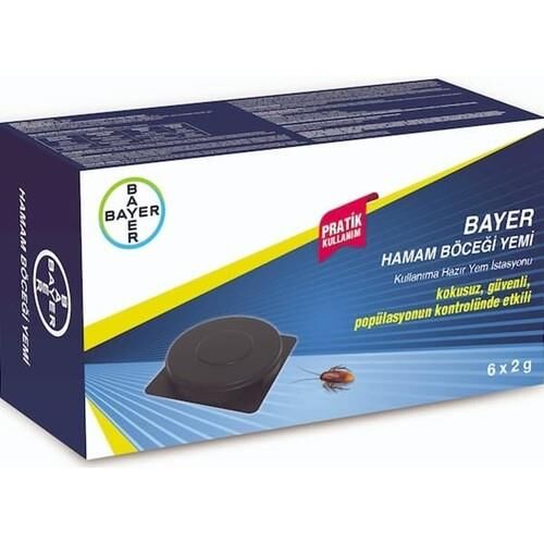 Bayer Hamamböceği Yemı 6 lı*12x4=48