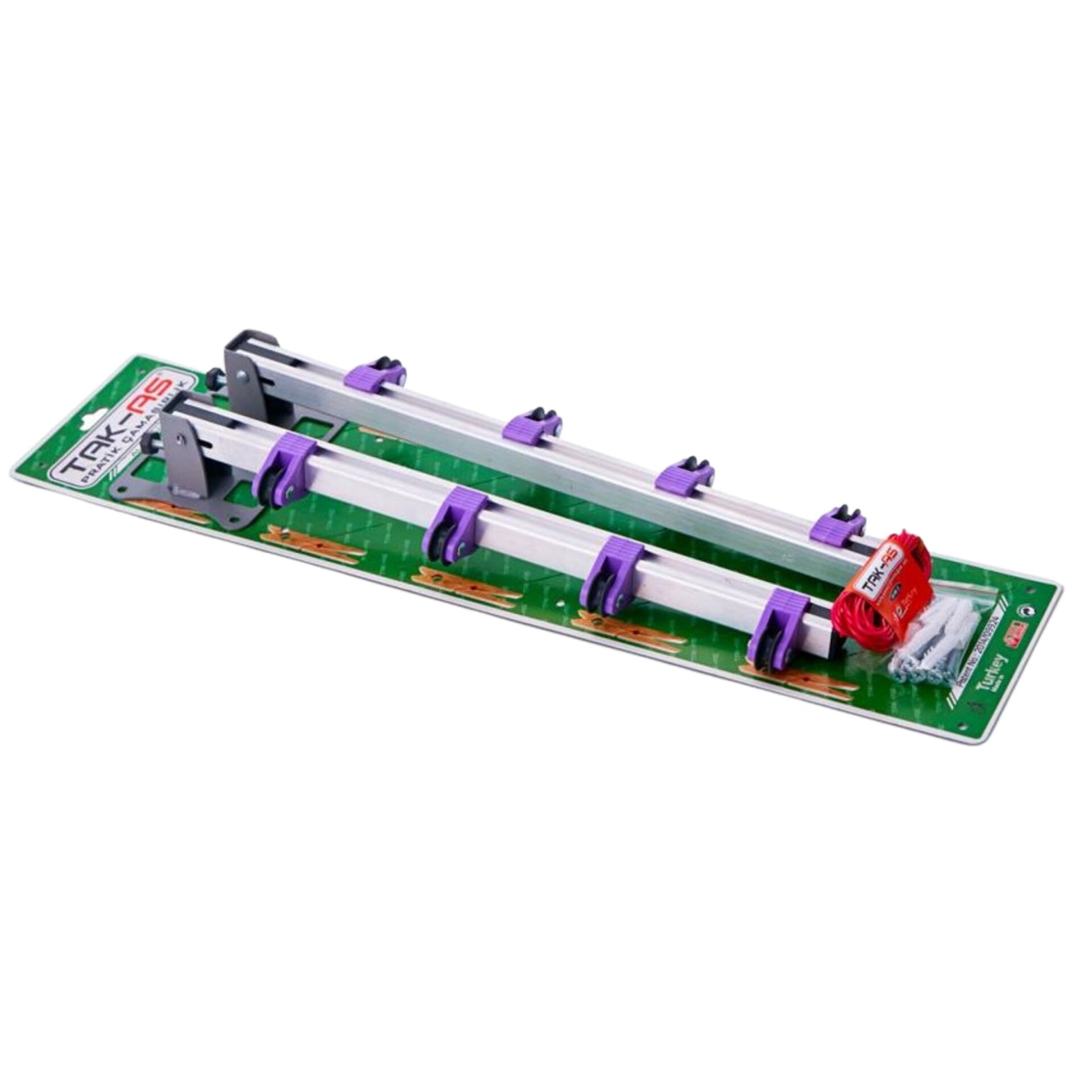 Takas Tks-08 Alümin Kare Küpeşte Balkon Askısı*25