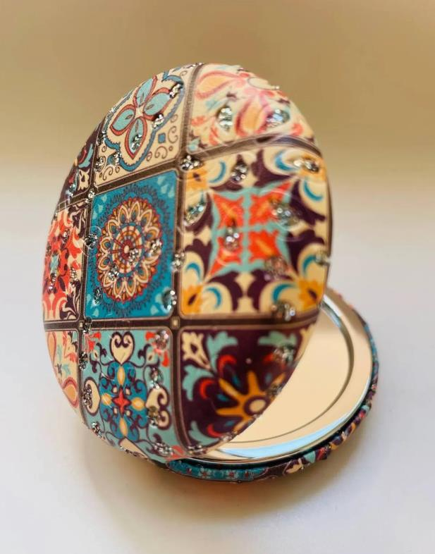 Orange V-617 Yuvalak Cep Ayna*12x24Pk