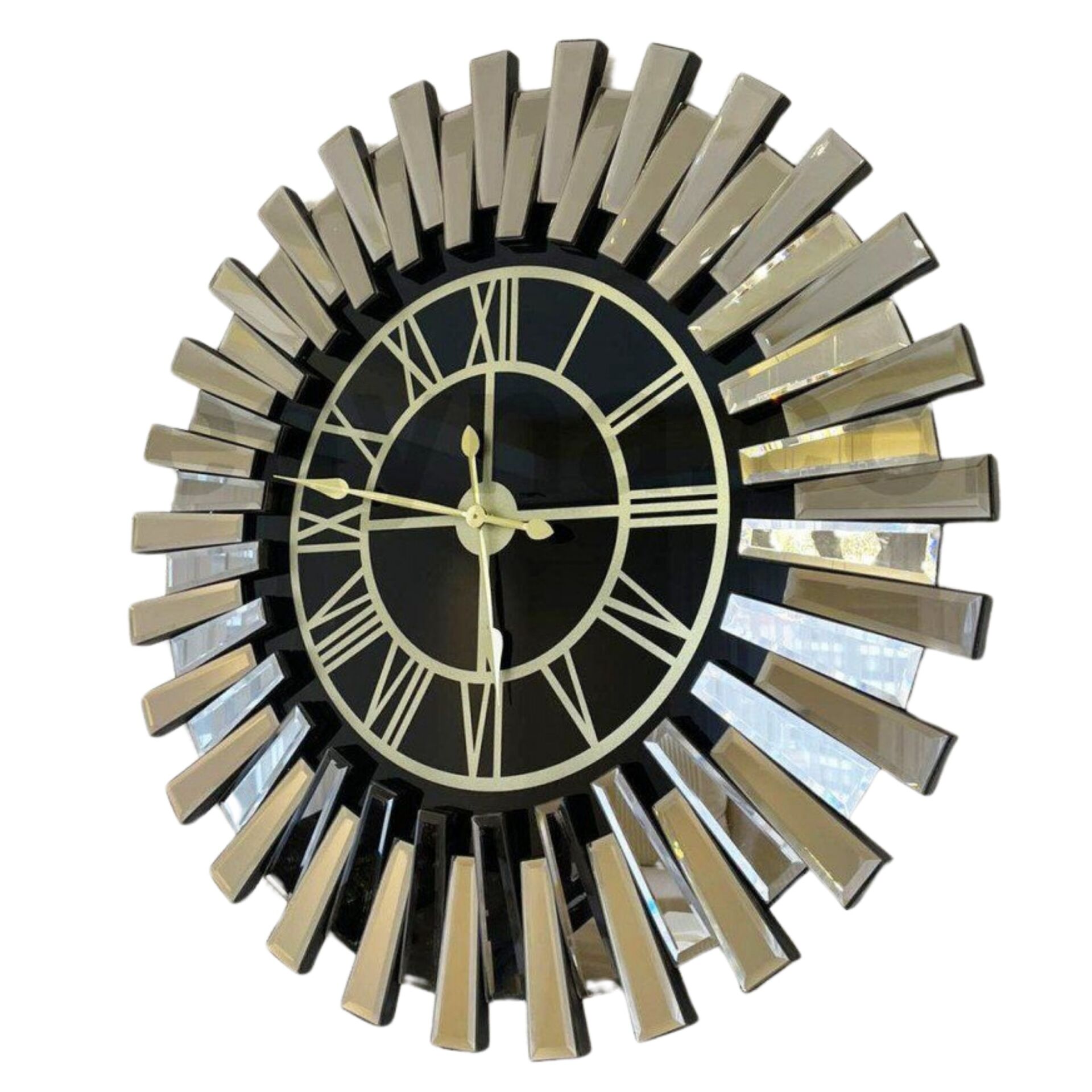 80cm Piyano Ayna Duvar Saati