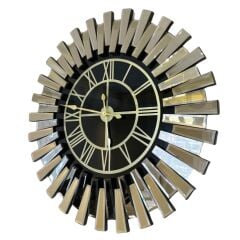 80cm Piyano Ayna Duvar Saati