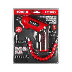 Rodex RDX3085 Akülü Vidalama 3.6V 1500 mAh*20