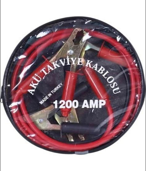 1800 Amper Lüx Akü Takviye Kablosu*12