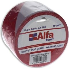 Alfa AB-189  Emniyet İkaz Bandı 100mt*60
