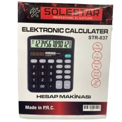 STR-837 Hesap Makinası/Orta Boy 837 Serisi*120