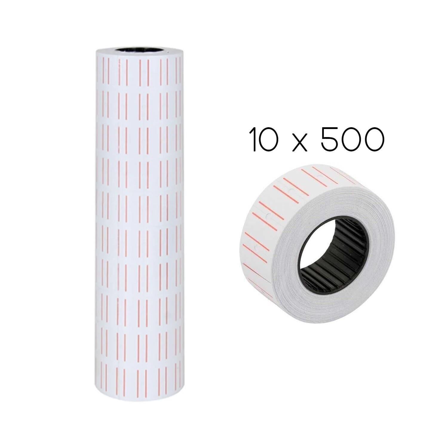 Trix Mks-812 Fiyat Etiketi-Beyaz 10 lu