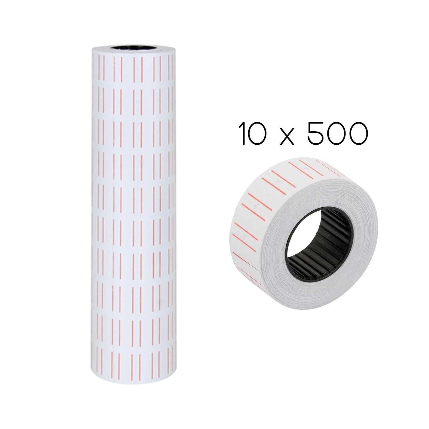 Trix Mks-812 Fiyat Etiketi-Beyaz 10 lu