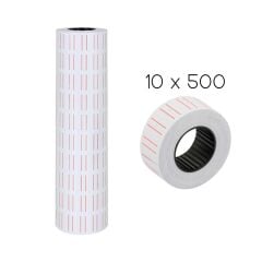 Trix Mks-812 Fiyat Etiketi-Beyaz 10 lu