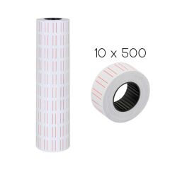 Trix Mks-812 Fiyat Etiketi-Beyaz 10 lu