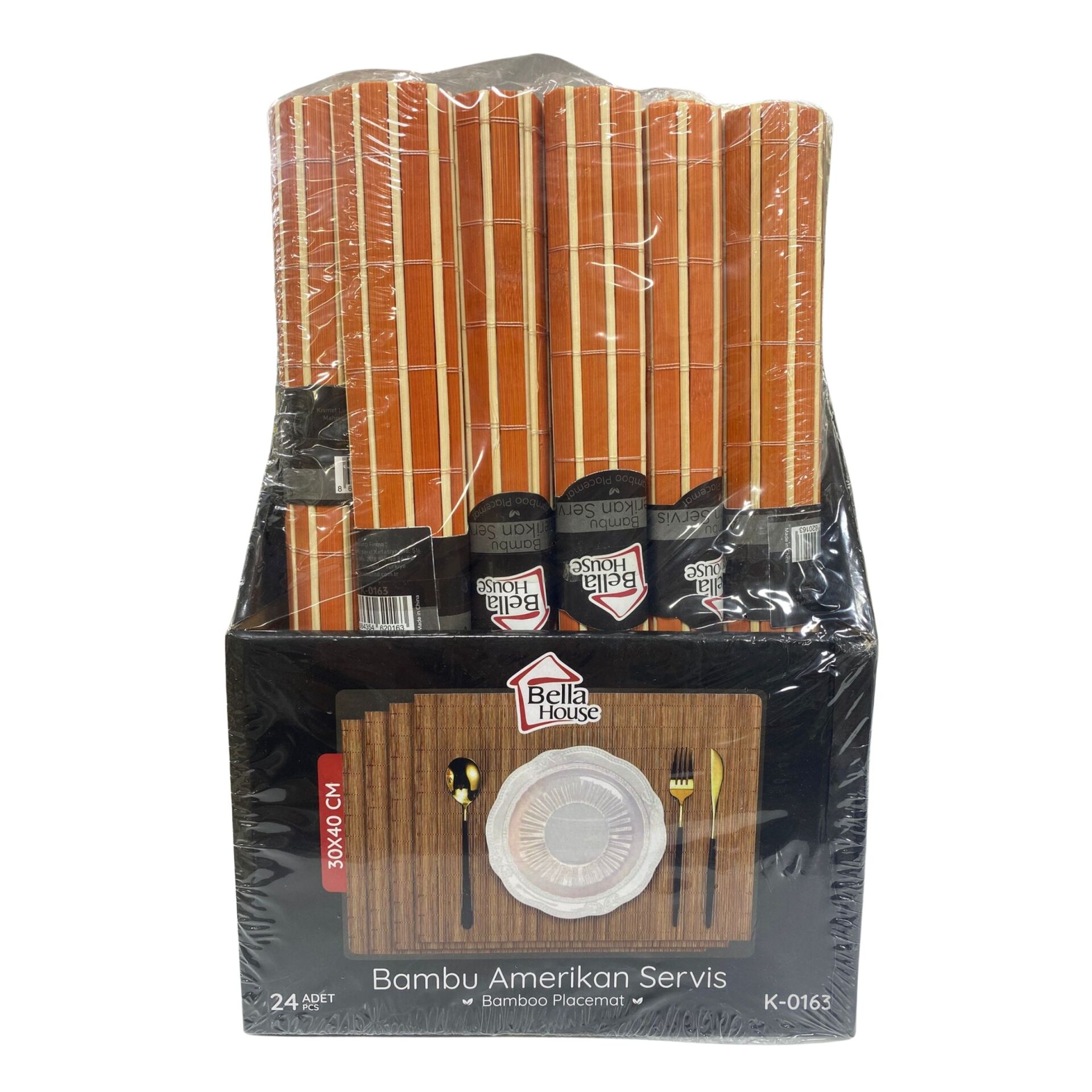 K-0163 Bella House Amerikan Servis 30x40cm*24X8