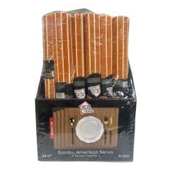 K-0163 Bella House Amerikan Servis 30x40cm*24X8