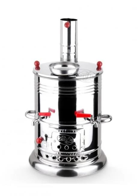 Çift Musluklu Semaver 5Lt