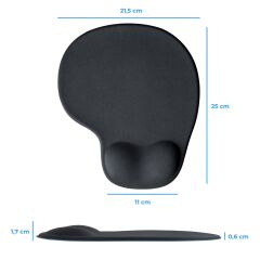 GoLite Oval Gaming Oyuncu Mouse Pad Kaymaz Taban