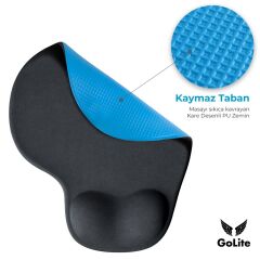 GoLite Oval Gaming Oyuncu Mouse Pad Kaymaz Taban