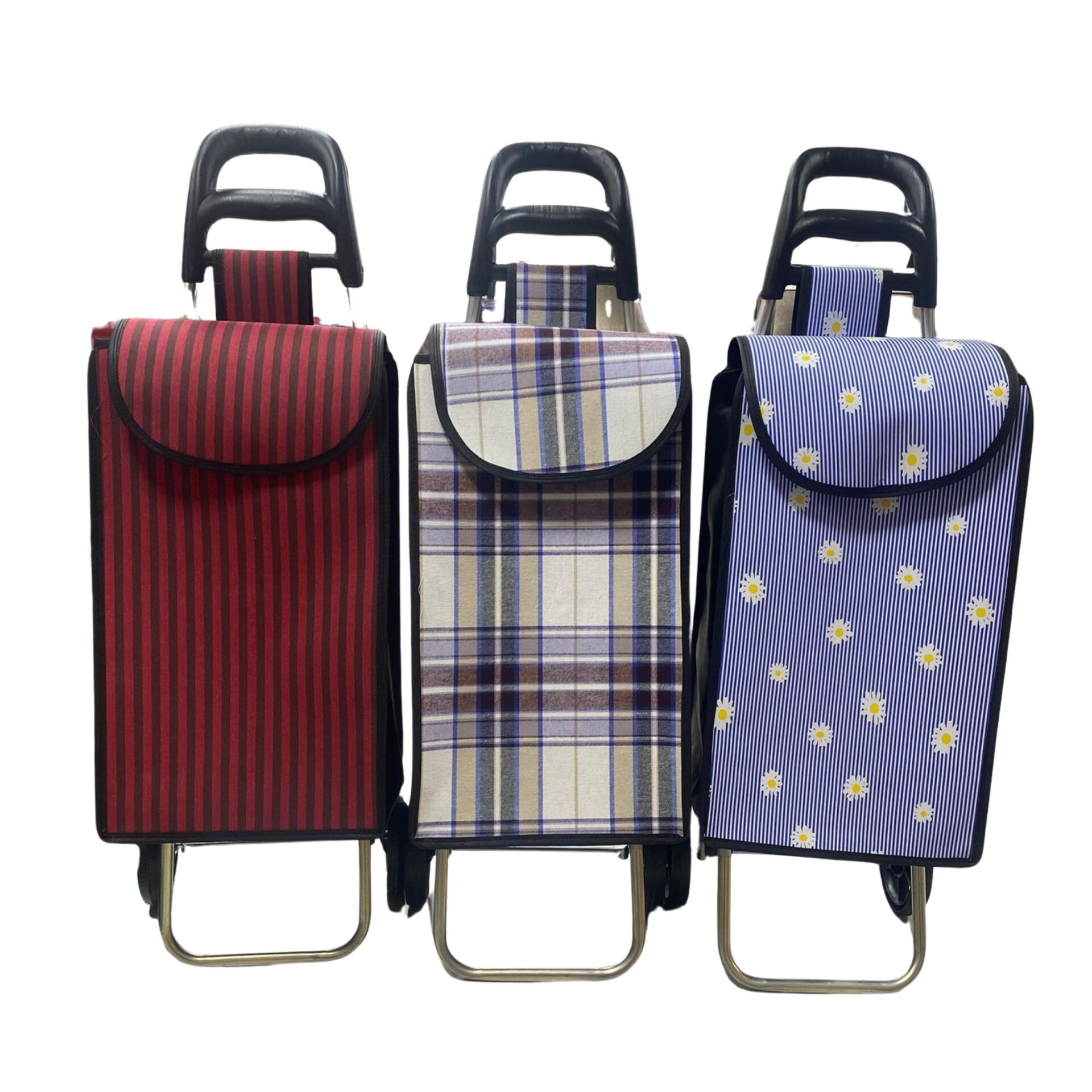 Pazar Arabası & Ekose Çanta