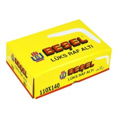 Beşel BA301 Beyaz 5x6 Raf Ayağı*24