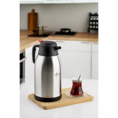 Penguen Png-1250P 2,5 lt Inox Mandallı Termos*12