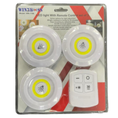 Starmax Sm-8008/ Wn-1186 Kumandalı 3 lü Cob Led*80