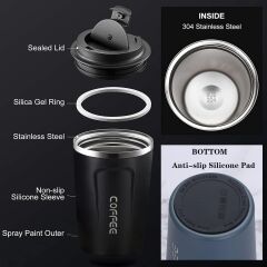 Digital Coffe Mug Termos 510ml*80