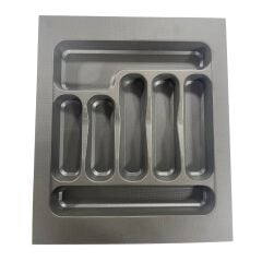 1203 Antrasit Eko Kaşıklık 42x49Cm*20