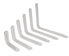 Beşel BA306 Beyaz 12x14 Raf Ayağı*24