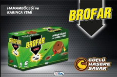 Brofar Hamamböceği Yemi 6 lı*12x4=8