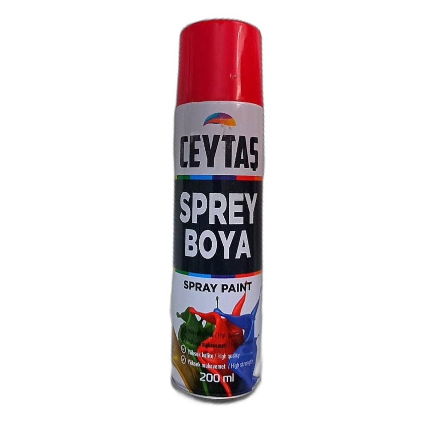 200ml Kırmızı Sprey Boya*30