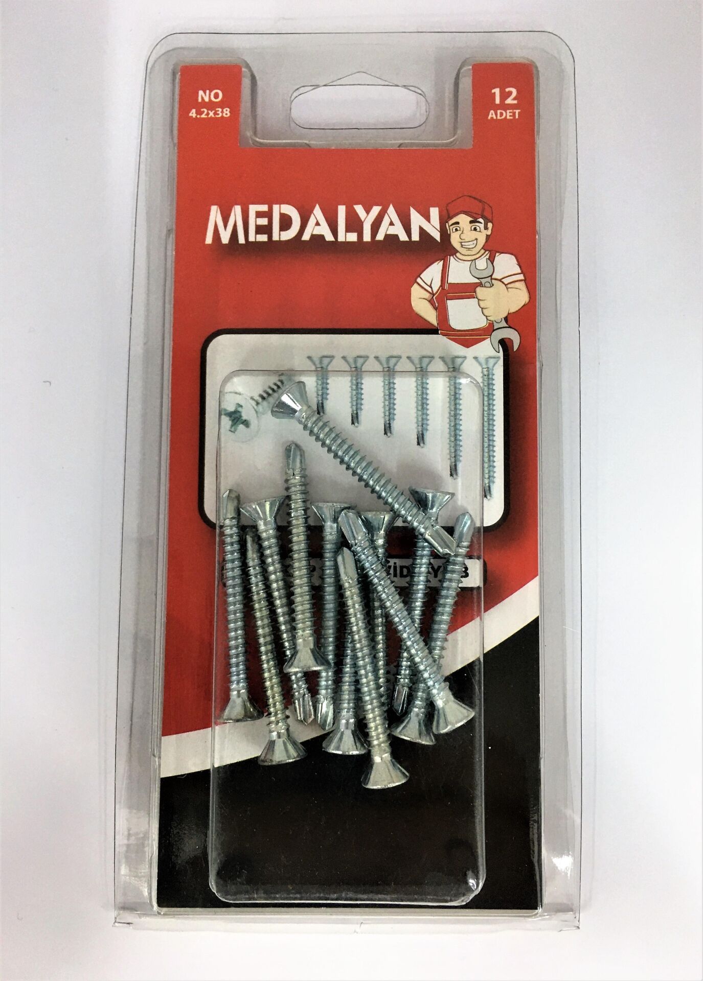 DL-12 Medalyan 4.2 x 38 Matkap Ucu Vida*24x5