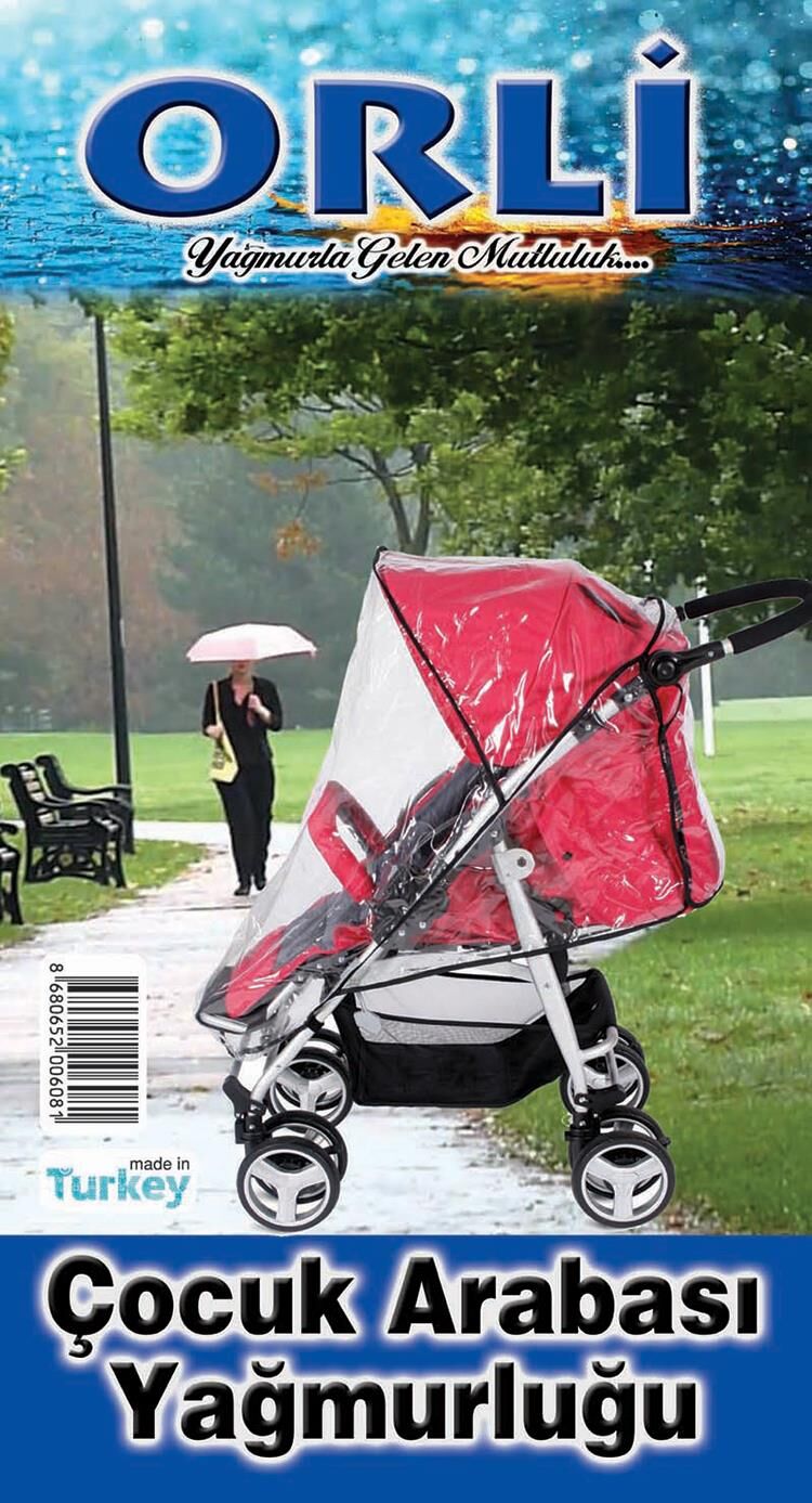 Orli Çocuk Arabası Yağmurluğu*25