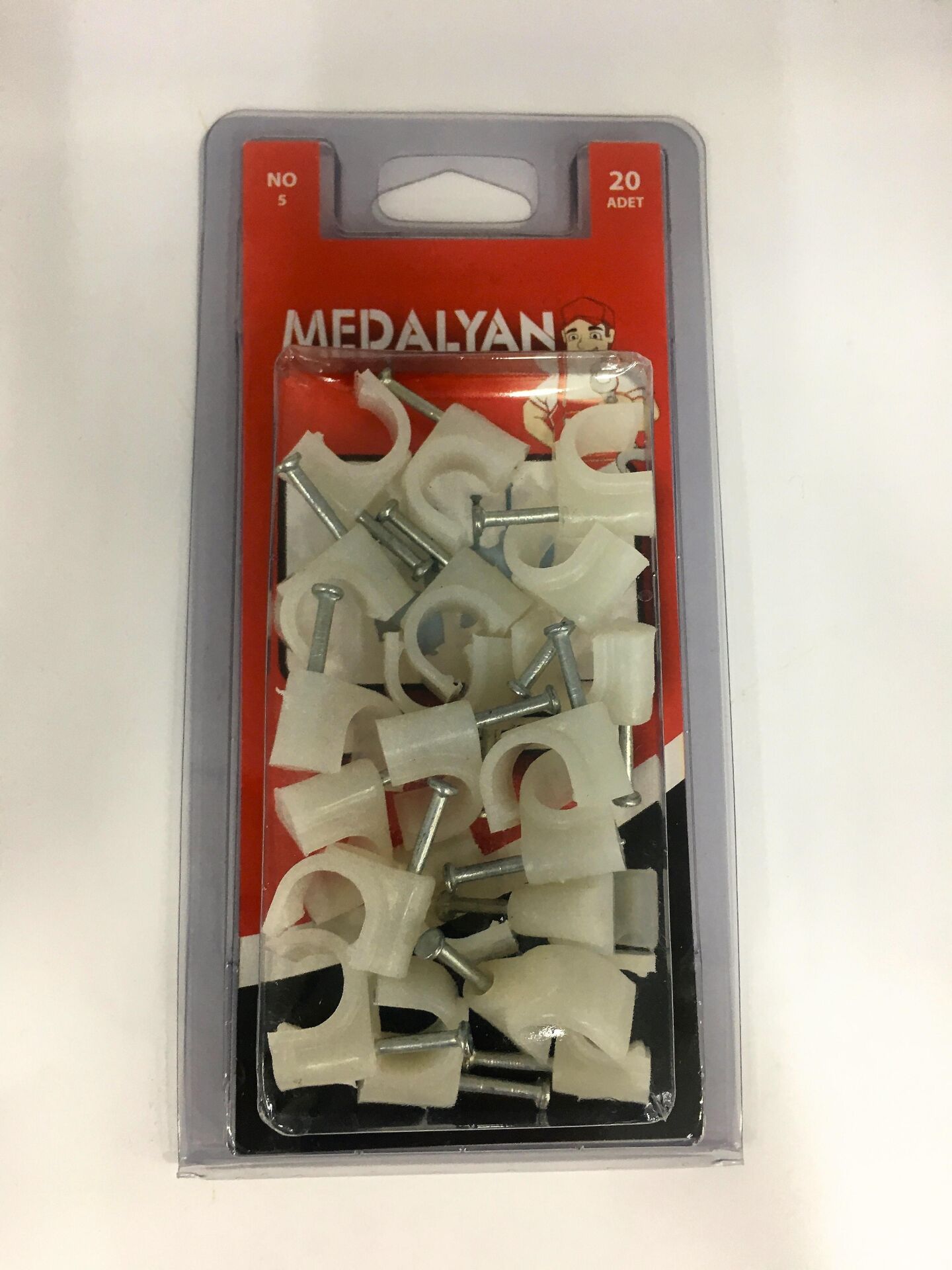 DL-41 Medalyan No:5 Çelik Çivili Kroşe*18x5