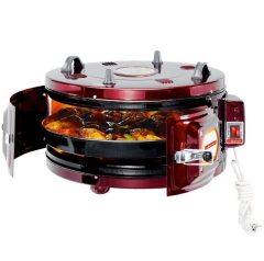 Güneş Küçük Emaye Fırın Termostatlı