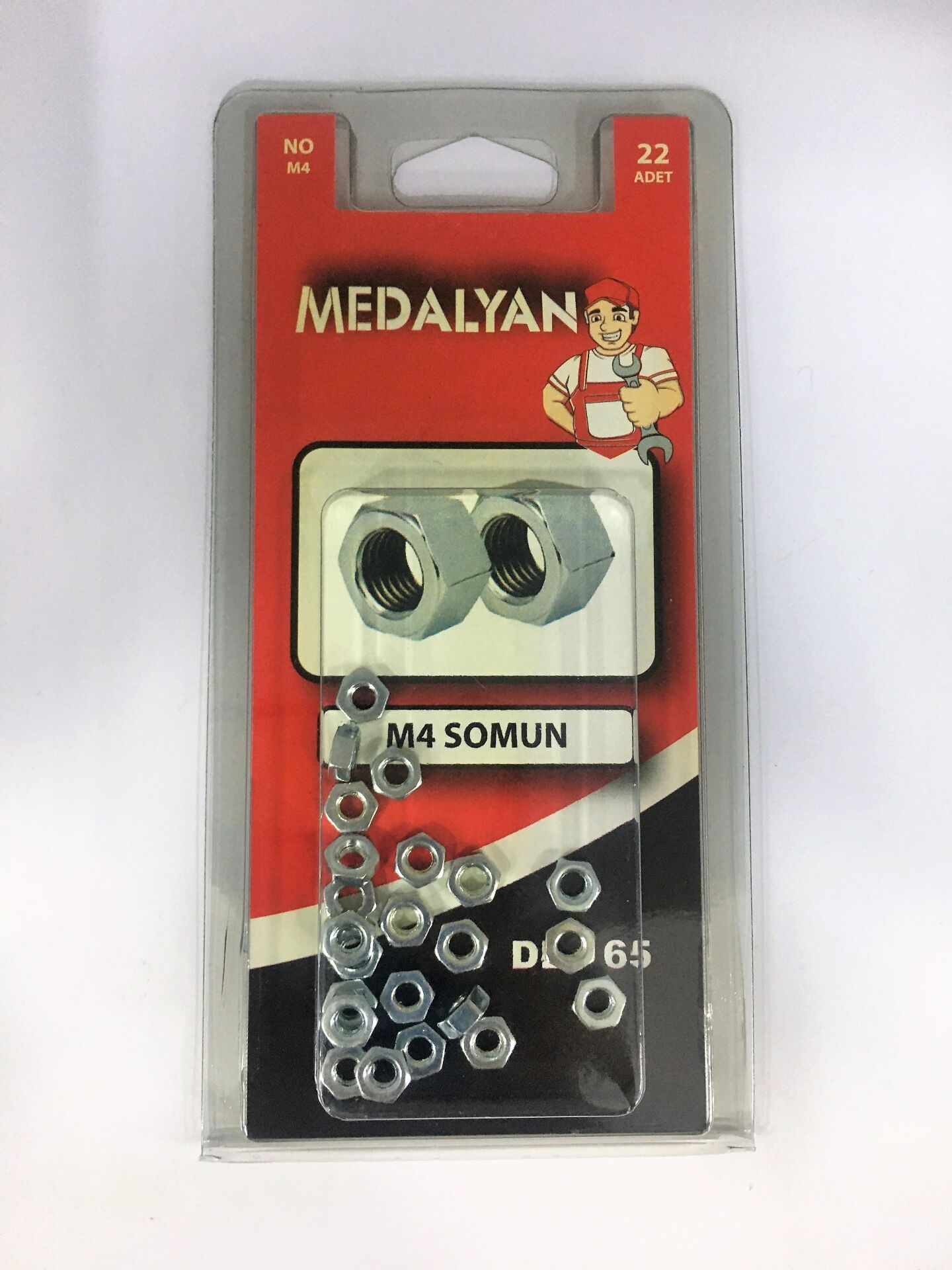 DL-65 Medalyan M4 Somun*24x5