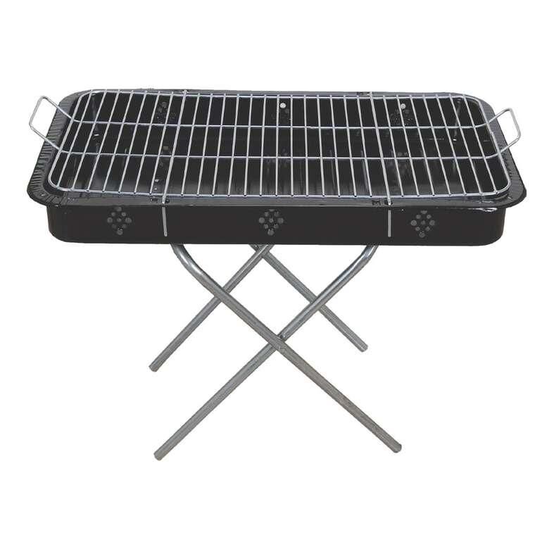 Portatif 50cm Orta Siyah Ayaklı Mangal*6