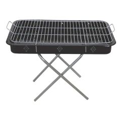 Portatif 50cm Orta Siyah Ayaklı Mangal*6