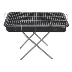 Portatif 60cm Büyük Siyah Ayaklı Mangal*6