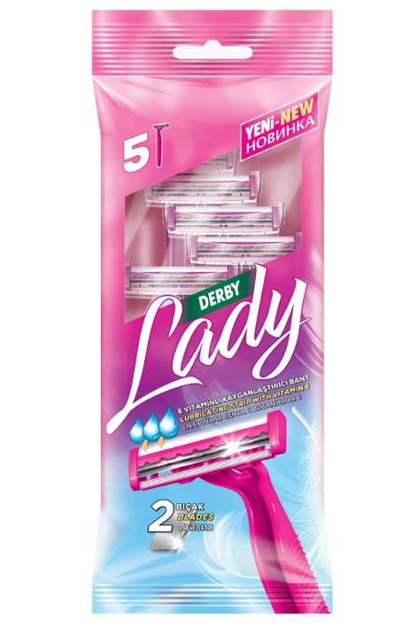 Derby Lady 2 Bıçaklı Traş Bıçağı*14x8=112