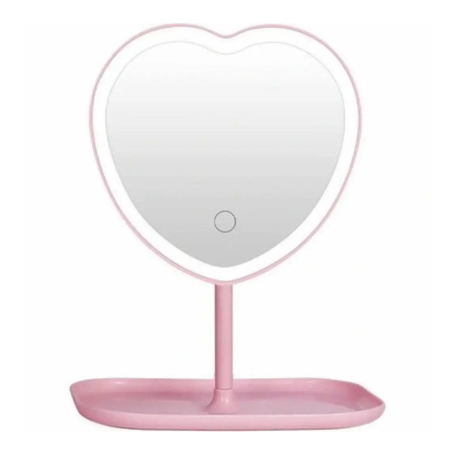 K-0705 Bella House Ledli Makyaj Aynası&Kalp*60