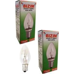 Tokyo / Bizim C7 Renkli E-14 Gece Ampulu 50lı