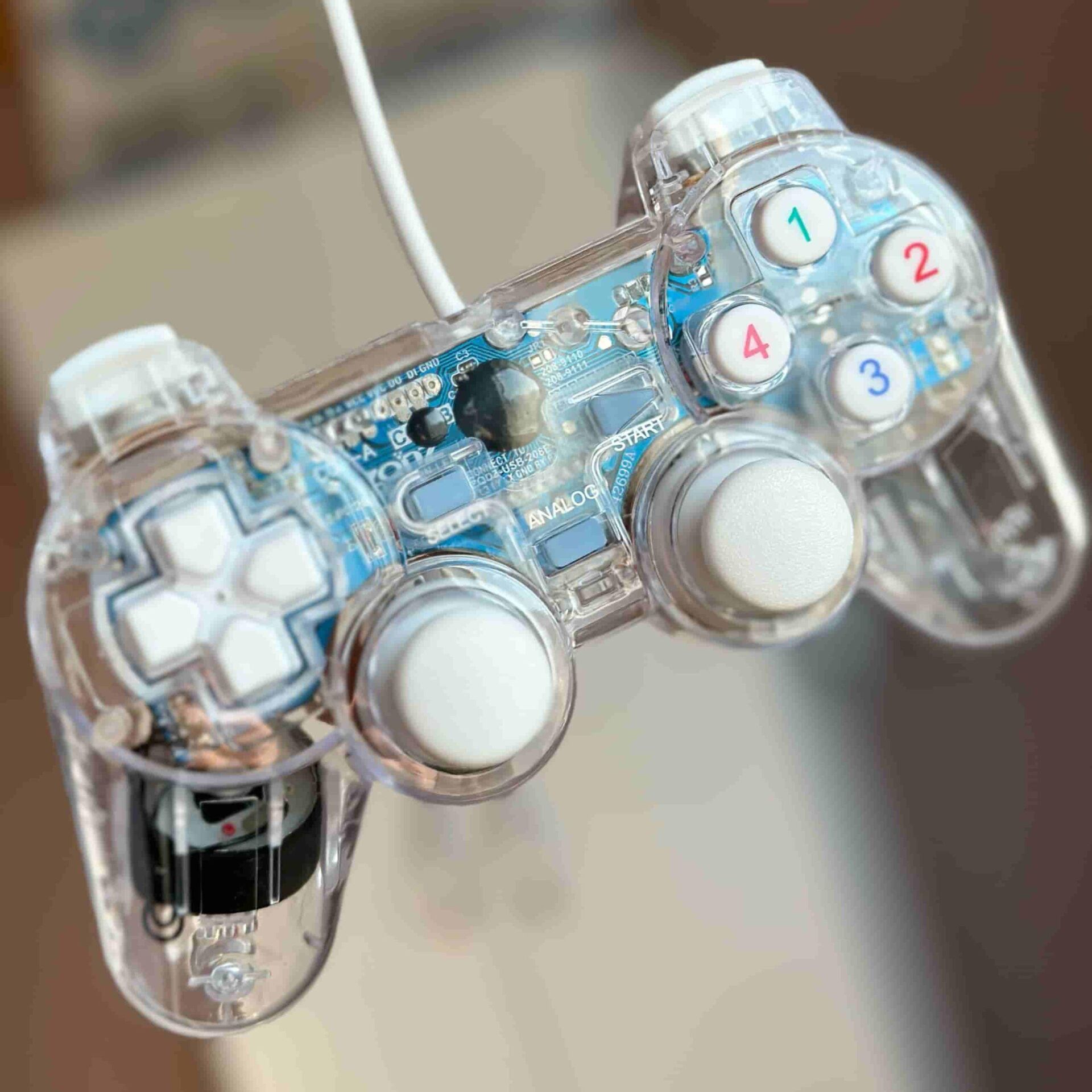 Winnboss Wn-1125 Şeffaf Analoglu Oyun Kolu*60