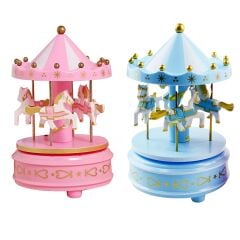 5007 Dönen Atlı Karınca Müzik Kutusu*84