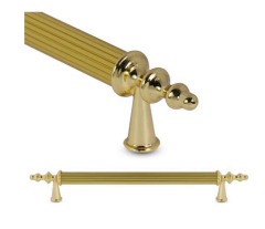 Vintage Çizgili 96mm Çekmece Boru Kulp*50