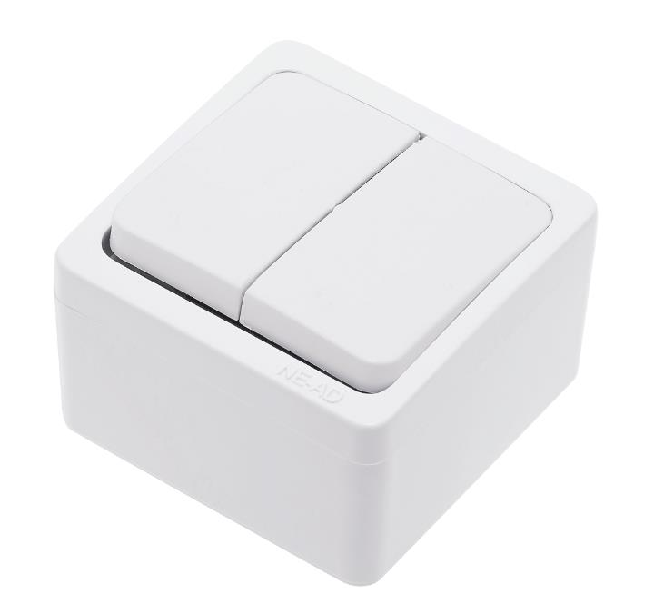 Murat-9503 Sıva Üstü Komütatör Priz 12li